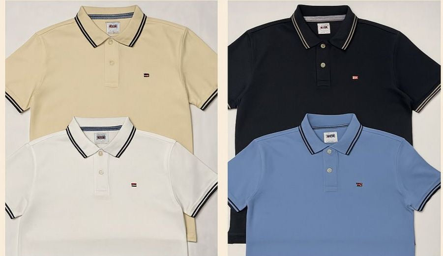 Men's short sleeve polo shirts