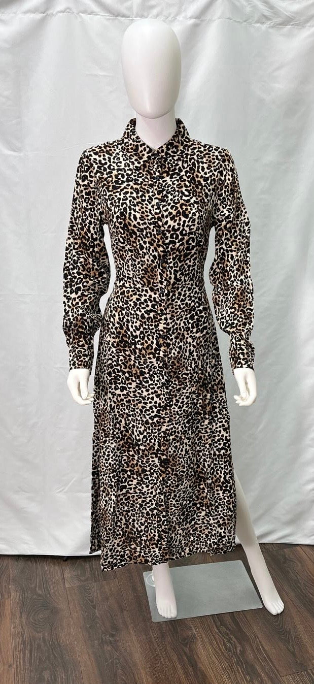 Cheetah Print Dress