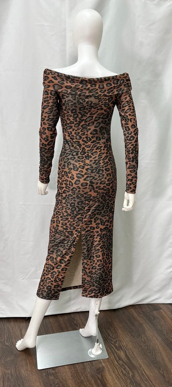 Leopard Print Dress