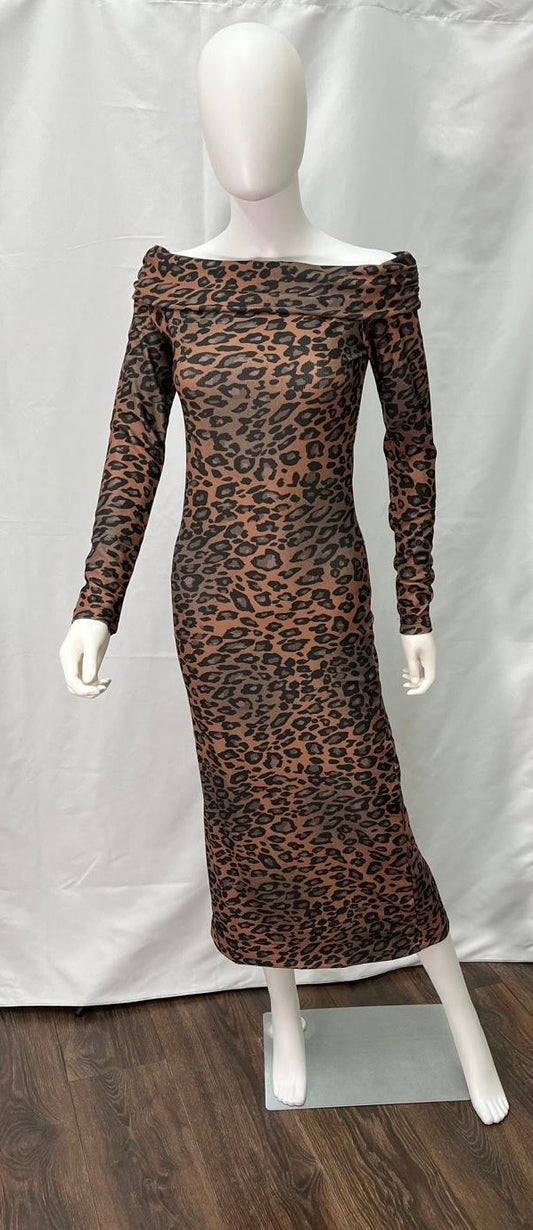 Leopard Print Dress